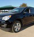 chevrolet equinox 2012 black lt flex fuel 6 cylinders front wheel drive not specified 76051