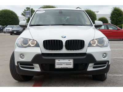 bmw x5 2009 white suv xdrive30i gasoline 6 cylinders all whee drive automatic 78729