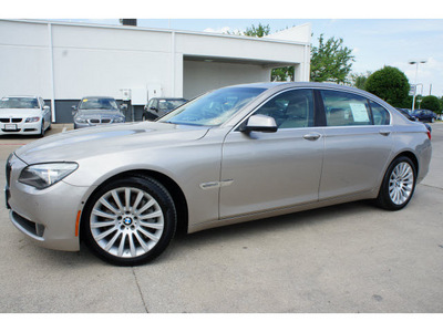 bmw 7 series 2010 beige sedan 750li gasoline 8 cylinders rear wheel drive automatic 78729