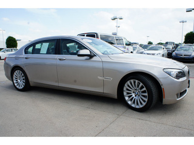 bmw 7 series 2010 beige sedan 750li gasoline 8 cylinders rear wheel drive automatic 78729