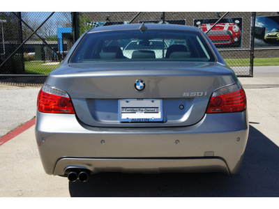 bmw 5 series 2009 dk  gray sedan 550i gasoline 8 cylinders rear wheel drive automatic 78729