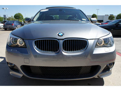 bmw 5 series 2009 dk  gray sedan 550i gasoline 8 cylinders rear wheel drive automatic 78729