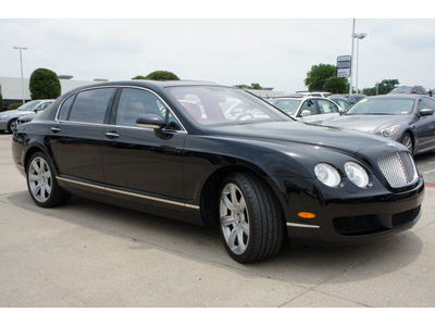 bentley continental flying spur 2006 black sedan gasoline 12 cylinders all whee drive automatic 78729