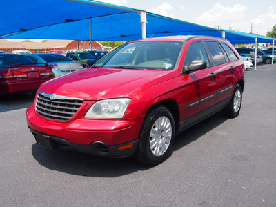 chrysler pacifica 2005 red suv gasoline 6 cylinders front wheel drive automatic 76234