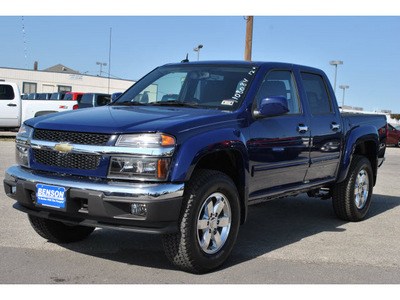 chevrolet colorado 2012 blue lt gasoline 5 cylinders 2 wheel drive automatic 78216