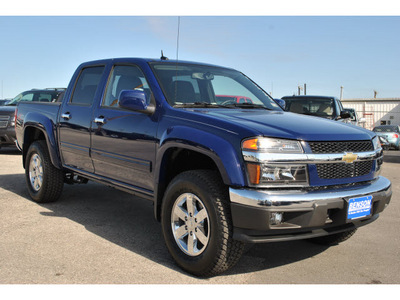 chevrolet colorado 2012 blue lt gasoline 5 cylinders 2 wheel drive automatic 78216