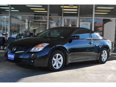nissan altima 2008 black coupe 2 5 s gasoline 4 cylinders front wheel drive automatic 78216