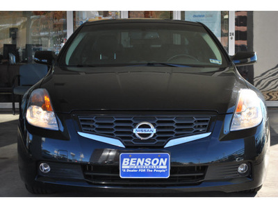 nissan altima 2008 black coupe 2 5 s gasoline 4 cylinders front wheel drive automatic 78216