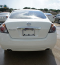 nissan altima 2012 white sedan 2 5 gasoline 4 cylinders front wheel drive cont  variable trans  75150