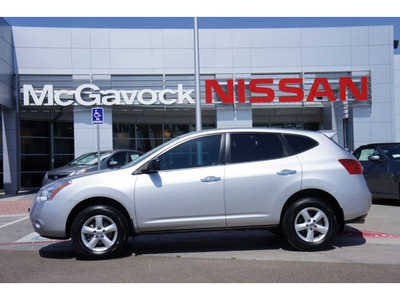 nissan rogue 2010 silver suv s gasoline 4 cylinders automatic 79119