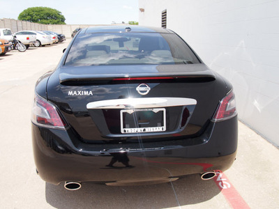 nissan maxima 2012 kh3 black sedan 3 5 sv gasoline 6 cylinders front wheel drive cont  variable trans  75150
