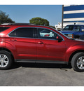 chevrolet equinox 2010 red suv lt gasoline 4 cylinders front wheel drive automatic 78130