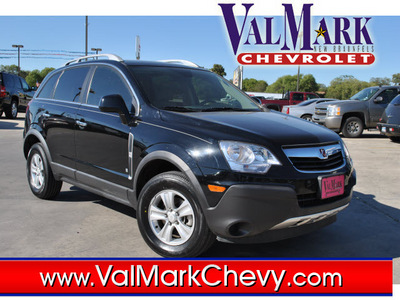 saturn vue 2008 black suv xe gasoline 4 cylinders front wheel drive automatic 78130