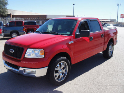 ford f 150 2004 red gasoline 8 cylinders rear wheel drive automatic 79936