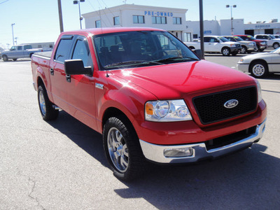 ford f 150 2004 red gasoline 8 cylinders rear wheel drive automatic 79936