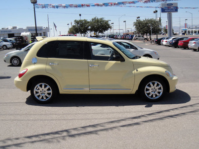 chrysler pt cruiser 2007 yellow wagon limited gasoline 4 cylinders front wheel drive automatic 79936