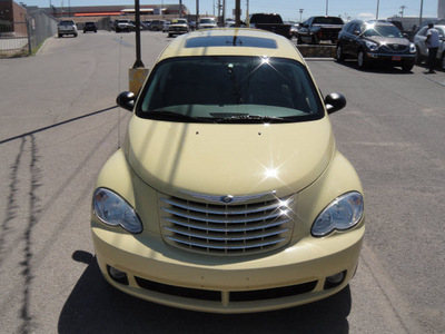 chrysler pt cruiser 2007 yellow wagon limited gasoline 4 cylinders front wheel drive automatic 79936