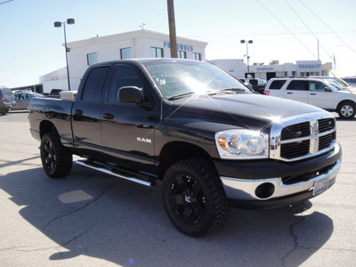 dodge ram 1500 2008 black gasoline 8 cylinders 4 wheel drive automatic 79936