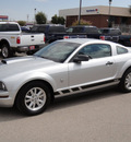 ford mustang 2009 silver coupe gasoline 6 cylinders rear wheel drive standard 79936