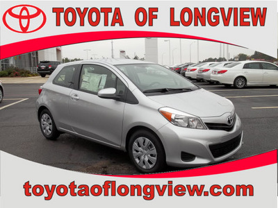 toyota yaris 2012 silver le gasoline 4 cylinders front wheel drive automatic 75604