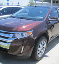 ford edge 2012 dk  red limited gasoline 6 cylinders all whee drive automatic 77578