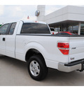 ford f 150 2012 white xlt flex fuel 6 cylinders 2 wheel drive automatic 77074