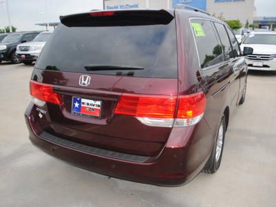 honda odyssey 2010 dk  red van ex l gasoline 6 cylinders front wheel drive automatic 75034