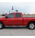 dodge ram pickup 1500 2005 red pickup truck slt gasoline 8 cylinders rear wheel drive automatic with overdrive 77037