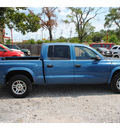 dodge dakota 2004 blue pickup truck sxt gasoline 6 cylinders rear wheel drive automatic 77018