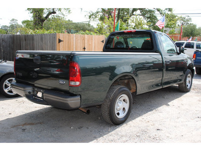 ford f 150 2003 dk  green pickup truck xl gasoline 6 cylinders rear wheel drive automatic with overdrive 77018