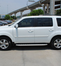 honda pilot 2011 white suv ex l w dvd gasoline 6 cylinders front wheel drive automatic 75034