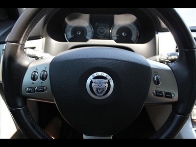 jaguar xf 2009 blk sedan premium luxury gasoline 8 cylinders rear wheel drive shiftable automatic 75041
