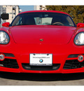 porsche cayman 2007 red coupe s gasoline 6 cylinders rear wheel drive 6 speed manual 77002