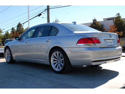 bmw 7 series 2008 silver sedan 750li gasoline 8 cylinders rear wheel drive automatic 77002