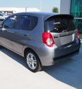 chevrolet aveo 2011 gray hatchback aveo5 lt gasoline 4 cylinders front wheel drive automatic 76234