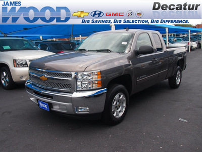 chevrolet silverado 1500 2012 brown pickup truck lt flex fuel 8 cylinders 2 wheel drive 6 speed automatic 76234