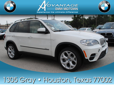 bmw x5 2012 white xdrive35d diesel 6 cylinders all whee drive automatic 77002
