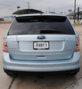 ford edge 2008 blue suv limited gasoline 6 cylinders front wheel drive automatic with overdrive 76087