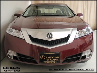 acura tl 2010 dk  red sedan navigation gasoline 6 cylinders all whee drive shiftable automatic 55391