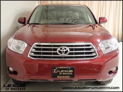 toyota highlander 2010 dk  red suv limited gasoline 6 cylinders all whee drive automatic 55391