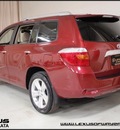 toyota highlander 2010 dk  red suv limited gasoline 6 cylinders all whee drive automatic 55391