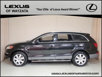 audi q7 2007 black suv 4 2 premium quattro gasoline 8 cylinders all whee drive automatic 55391