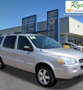 chevrolet uplander 2008 silver van lt dvd quads leather gasoline 6 cylinders front wheel drive 4 speed automatic 55313