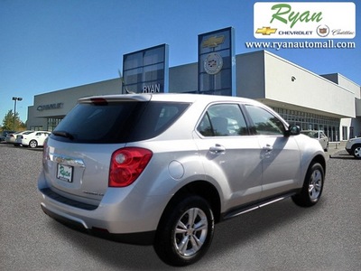 chevrolet equinox 2010 silver suv ls gasoline 4 cylinders front wheel drive 6 speed automatic 55313
