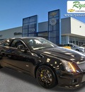 cadillac cts v 2012 black coupe gasoline 8 cylinders rear wheel drive 6 speed manual 55313
