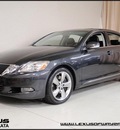 lexus gs 460 2008 dk  gray sedan navigation gasoline 8 cylinders rear wheel drive 8 speed 55391