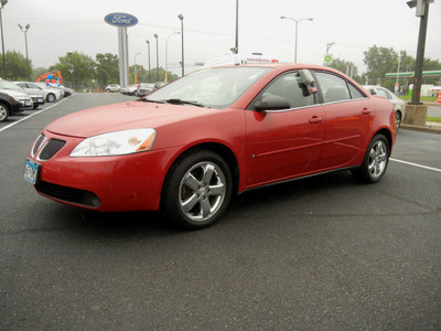 pontiac g6 2007 dk  red sedan gt gasoline 6 cylinders front wheel drive shiftable automatic 56301