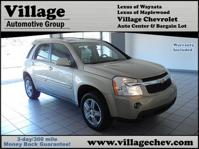 chevrolet equinox 2008 lt  brown suv lt gasoline 6 cylinders all whee drive automatic 55391