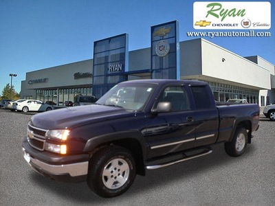 chevrolet silverado 1500 2007 dk  blue flex fuel 8 cylinders 4 wheel drive automatic with overdrive 55313