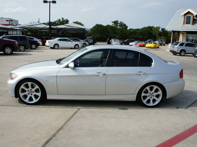 bmw 3 series 2007 silver sedan 335i gasoline 6 cylinders rear wheel drive automatic 76087